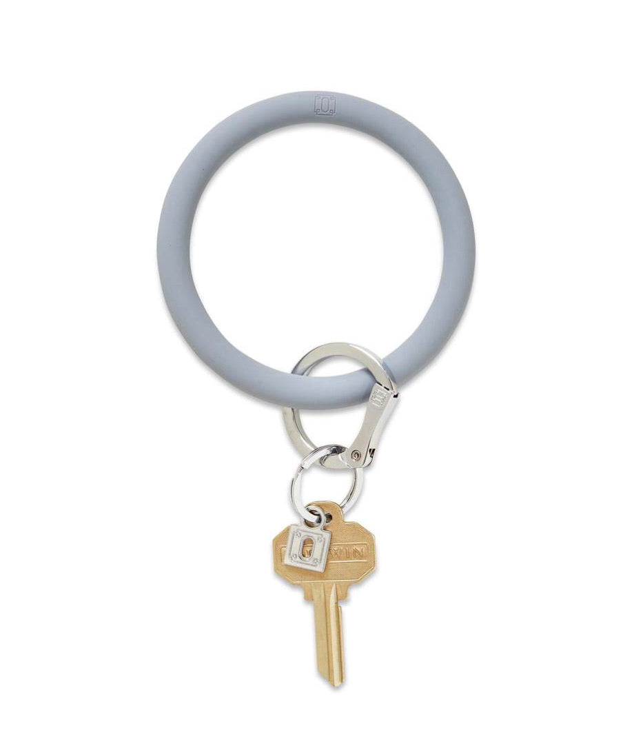 Big O Silicone KeyRing- London Fog