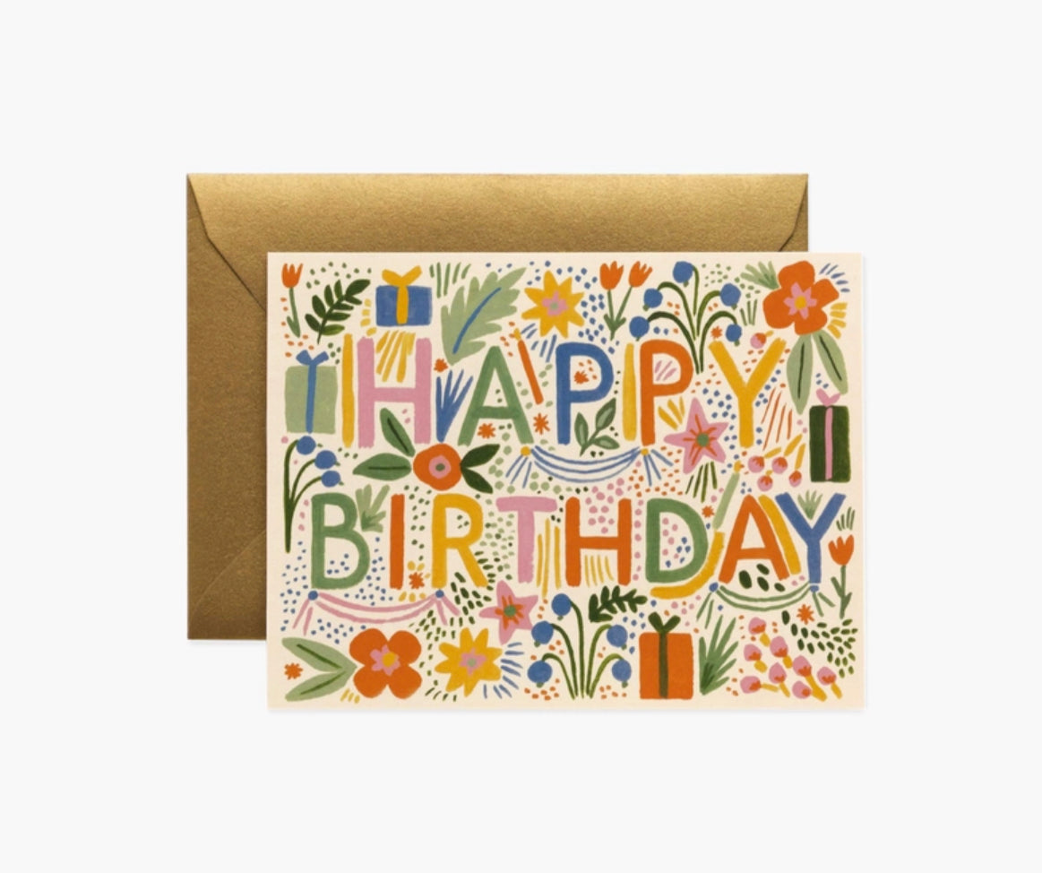 Rifle Paper Co. "Fiesta" Birthday Card