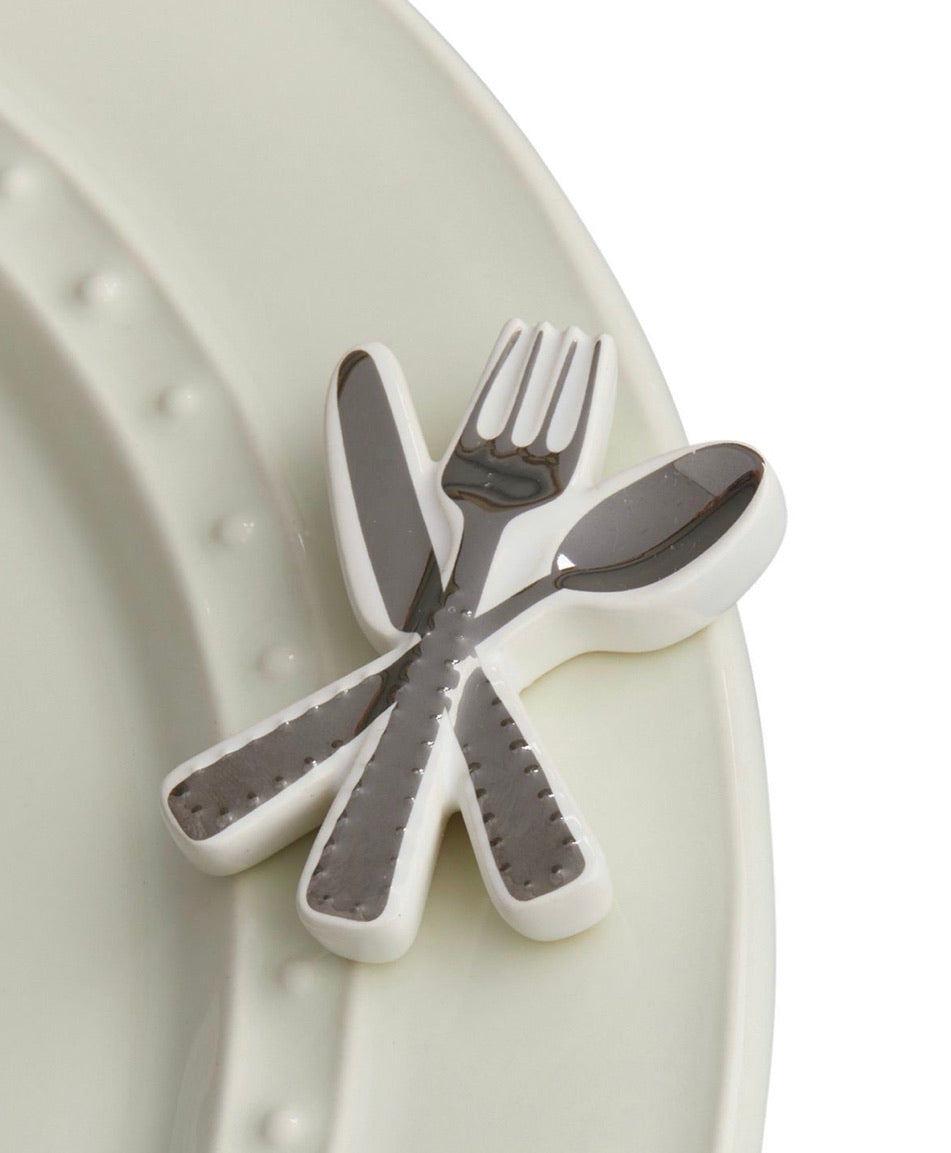 A259 Nora Fleming Bon Appetit Mini