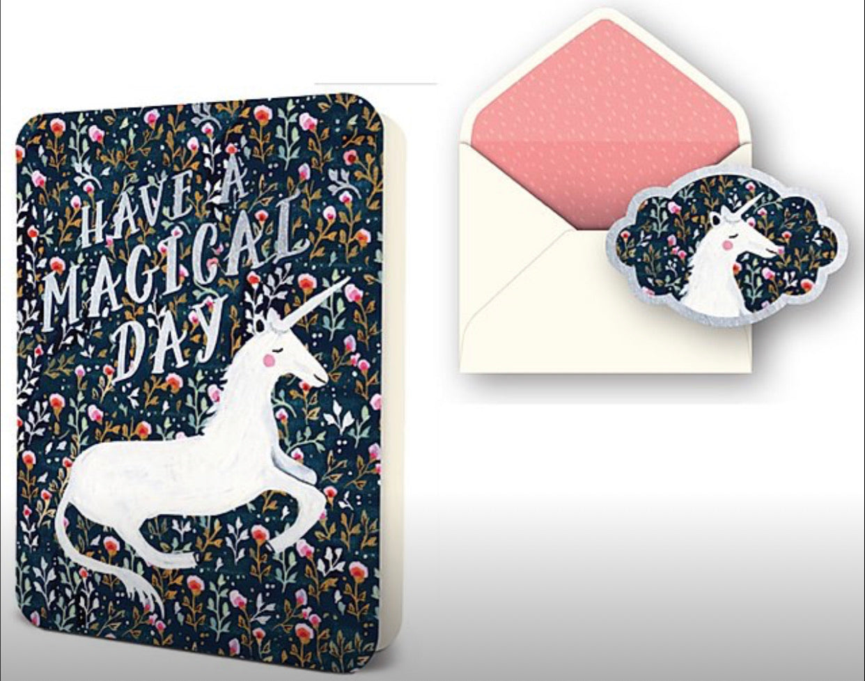 Magical Day Unicorn Card