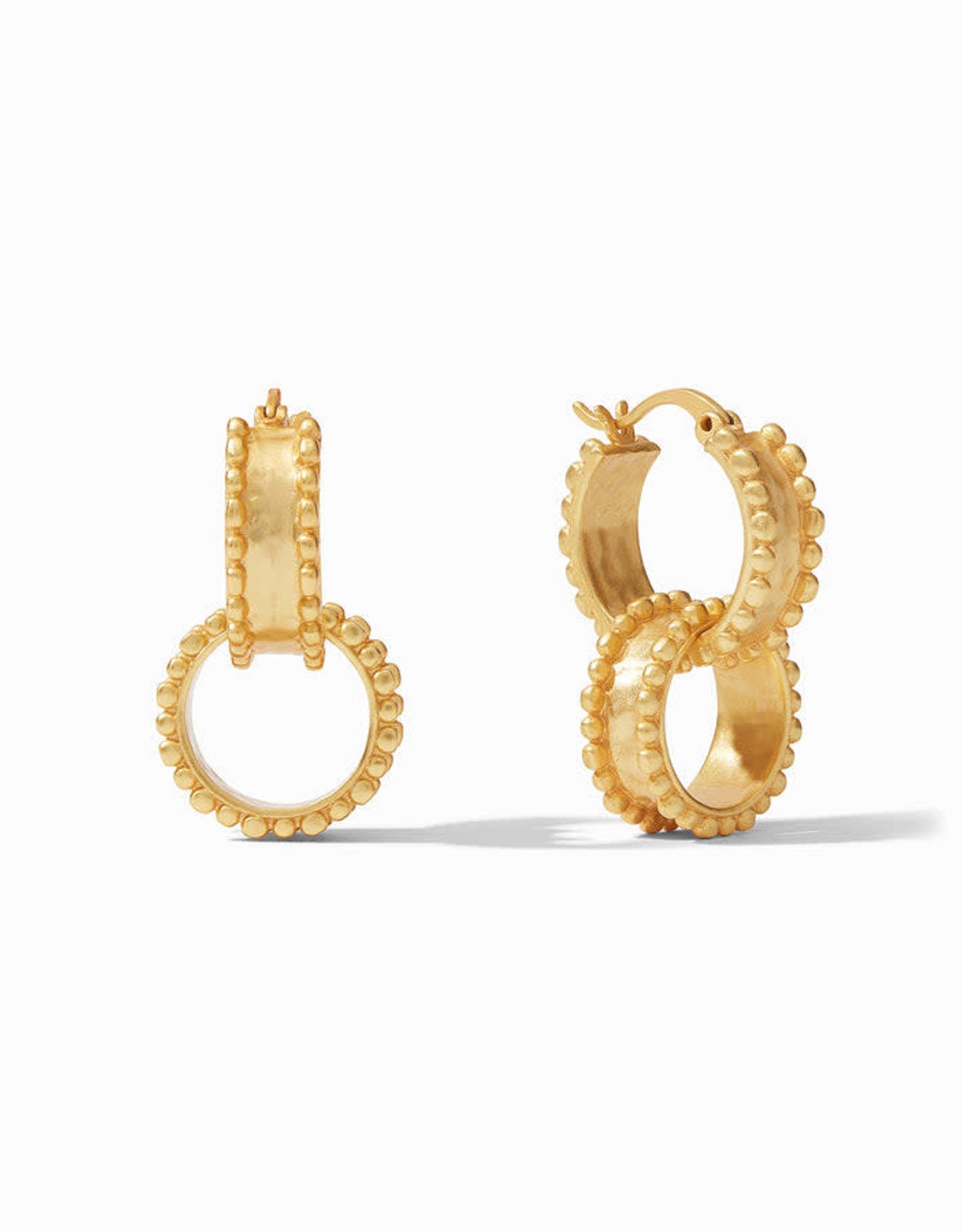 Julie Vos “Marbella” 2-in-1 Earring-Gold