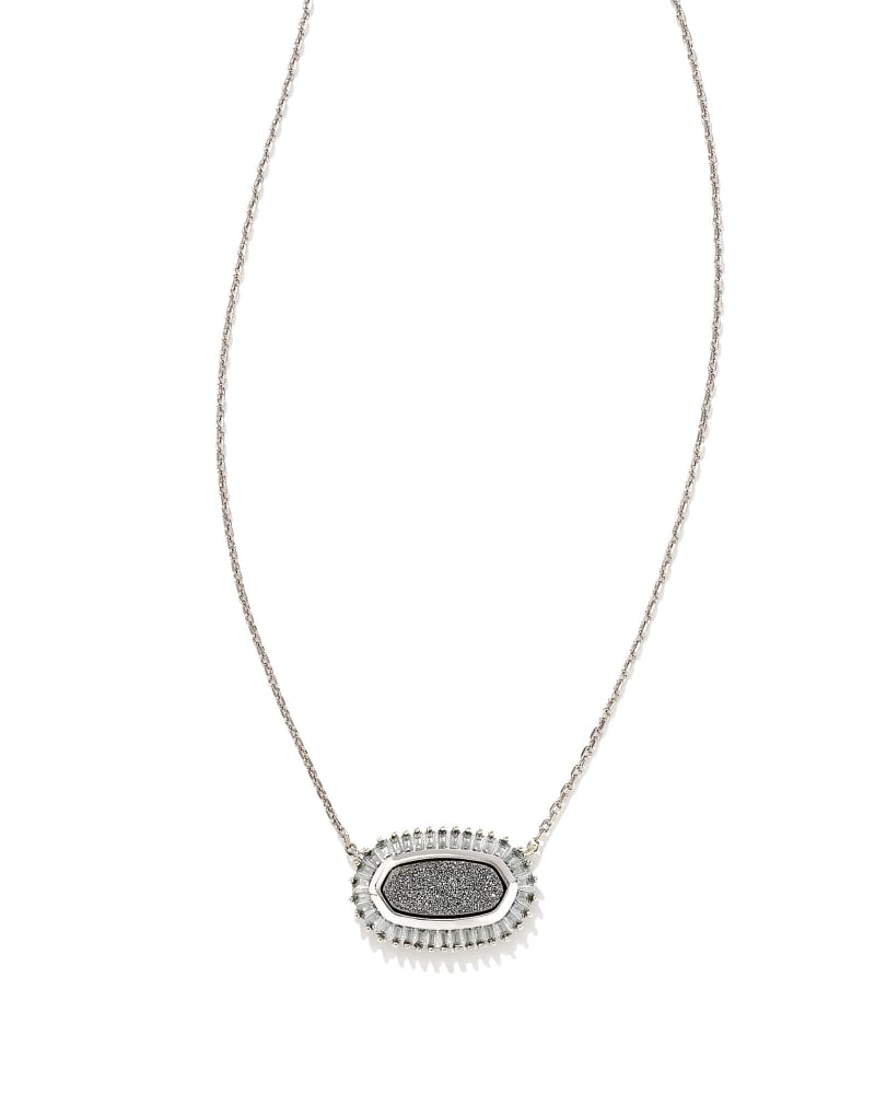 Kendra Scott Baguette Elisa Pendant Necklace- 3 Colors