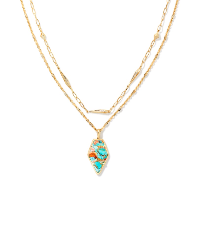 Kendra Scott Framed Tessa Multi Strand Necklace- 4 Colors