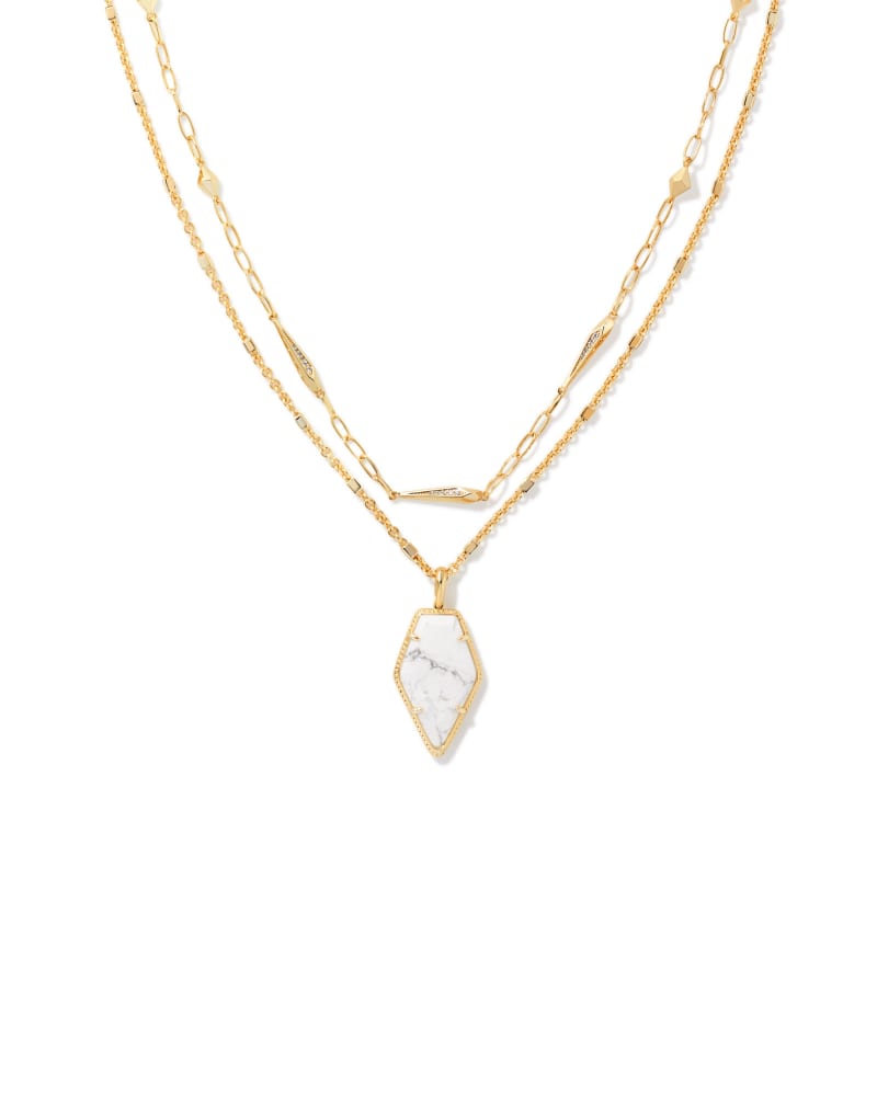 Kendra Scott Framed Tessa Multi Strand Necklace- 4 Colors