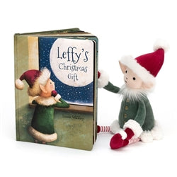 Jellycat “Leffy's Christmas Gift” Book