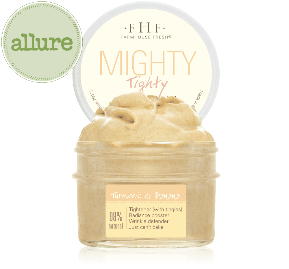 Farmhouse Fresh Mighty Tighty Turmeric & Banana Mask 3oz