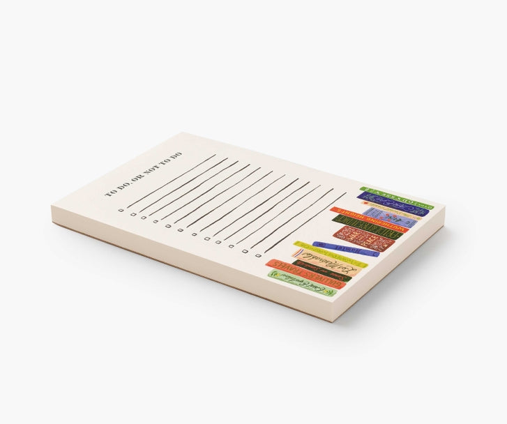 Rifle Paper Co. “To Do, Not To Do” Checklist