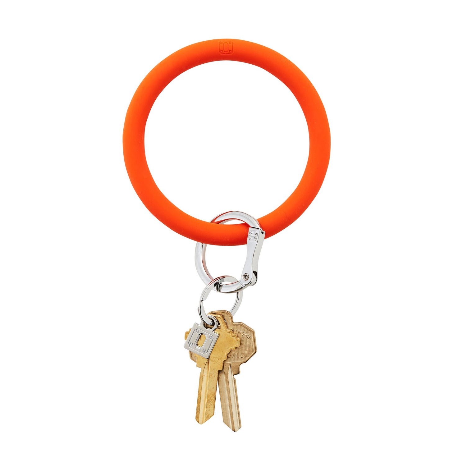 Oventure Big O Silicone KeyRing - Orange Crush