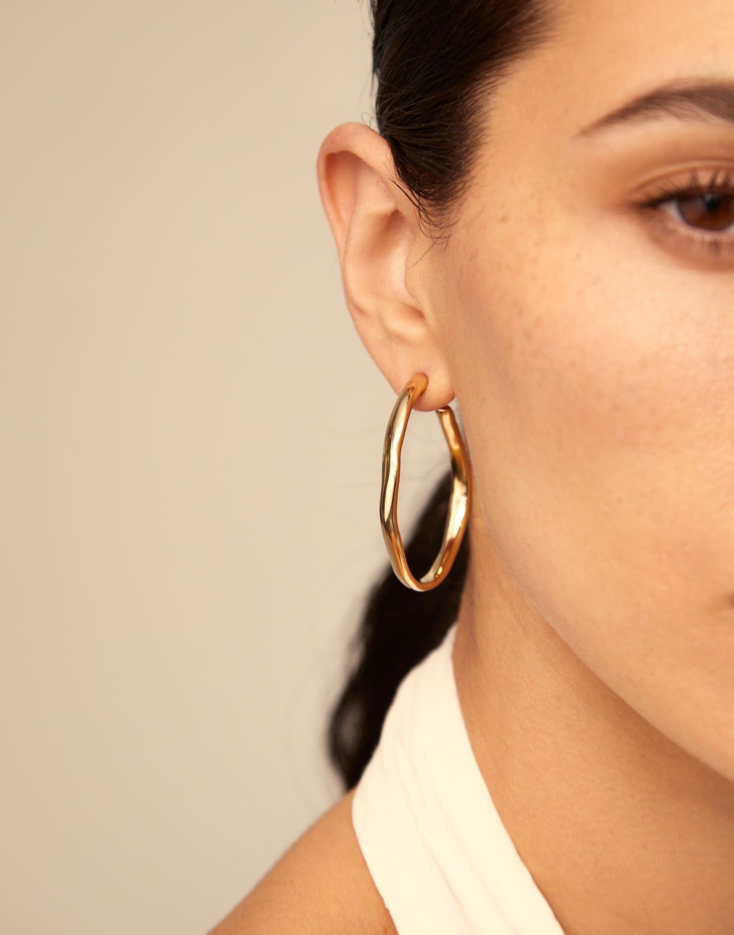 Uno de 50 "Ohmmm..." Earrings-Gold