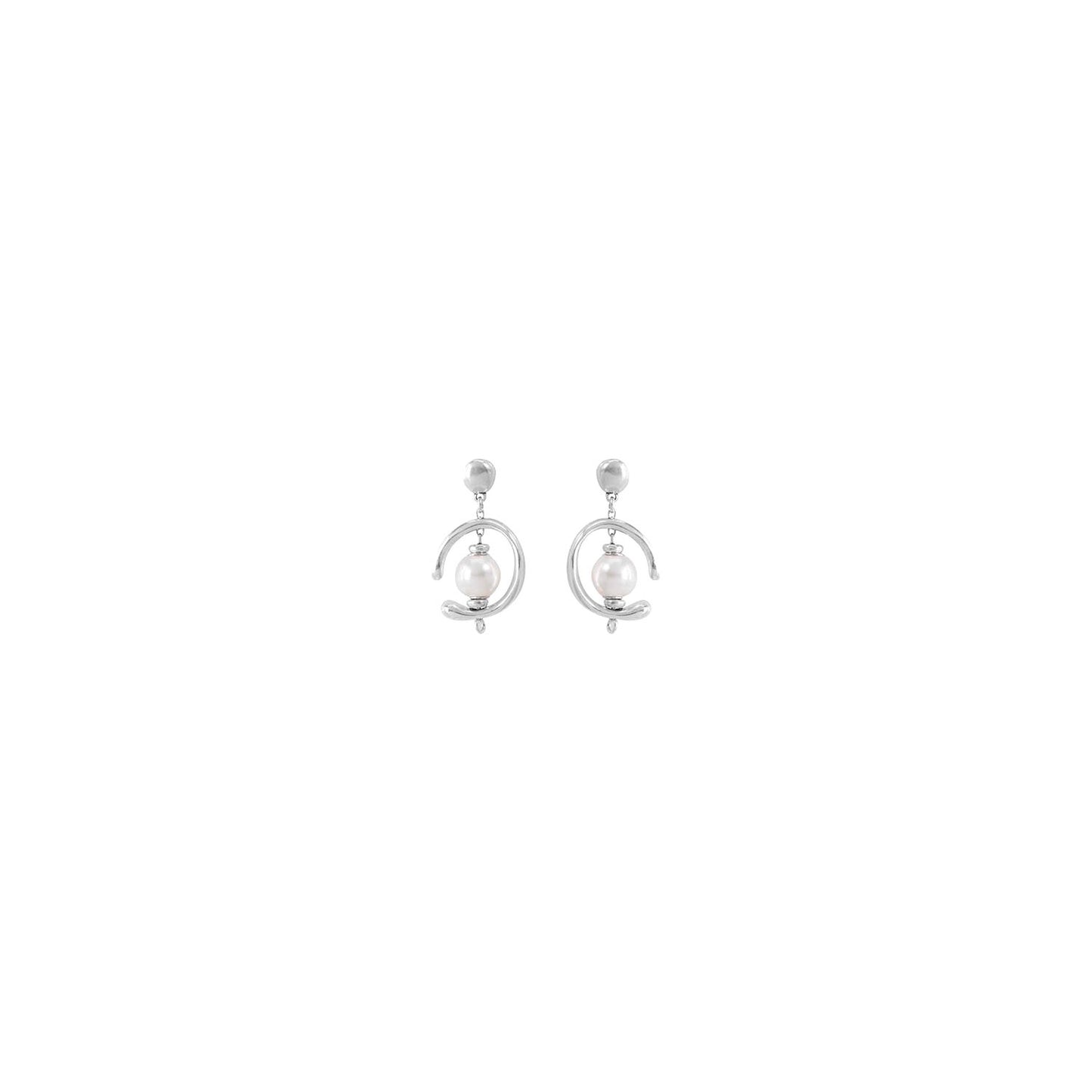 Uno de 50 "In Orbit" Earrings-Silver