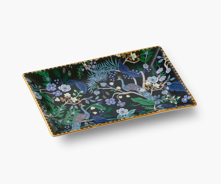 Rifle Paper Co. "Peacock" Catchall Tray
