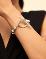 Uno de 50 "On/Off" Bracelet-Silver