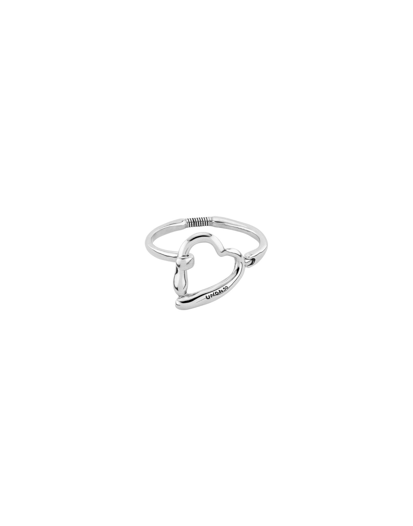 Uno de 50 "Heartbeats" Bracelet-Silver