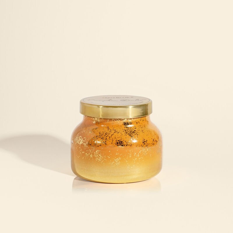 Capri Blue Glimmer Petite Candle- Pumpkin Dulce- 8 oz