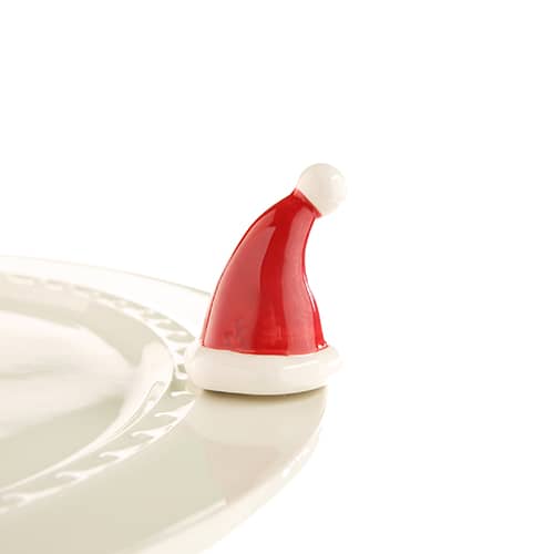 A43 Nora Fleming Santa Stops Here (hat)