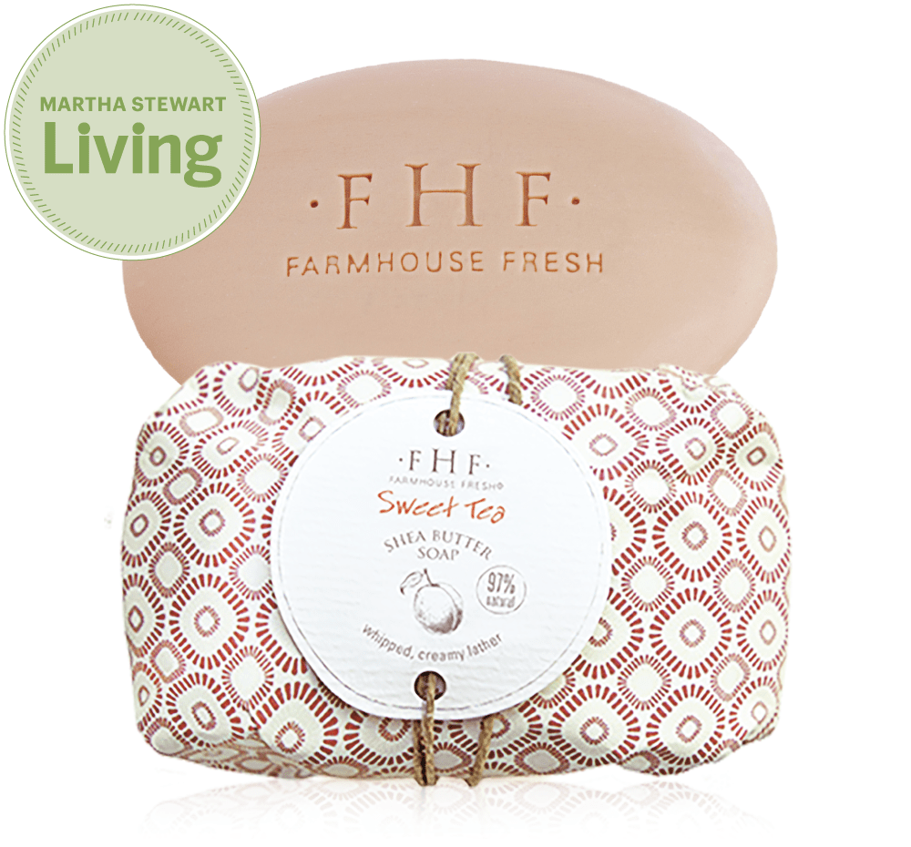 Farmhouse Fresh Sweet Tea Shea Butter Soap Wrapped 5.25oz