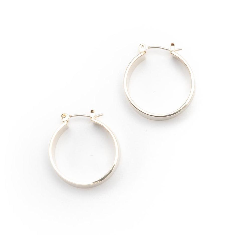 Lovers Tempo “Chloe” Hoop Earrings-Gold
