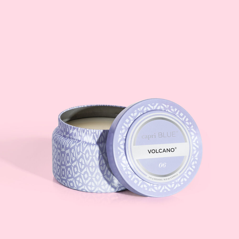 Capri Blue Lavender Printed Travel Tin- 8.5oz