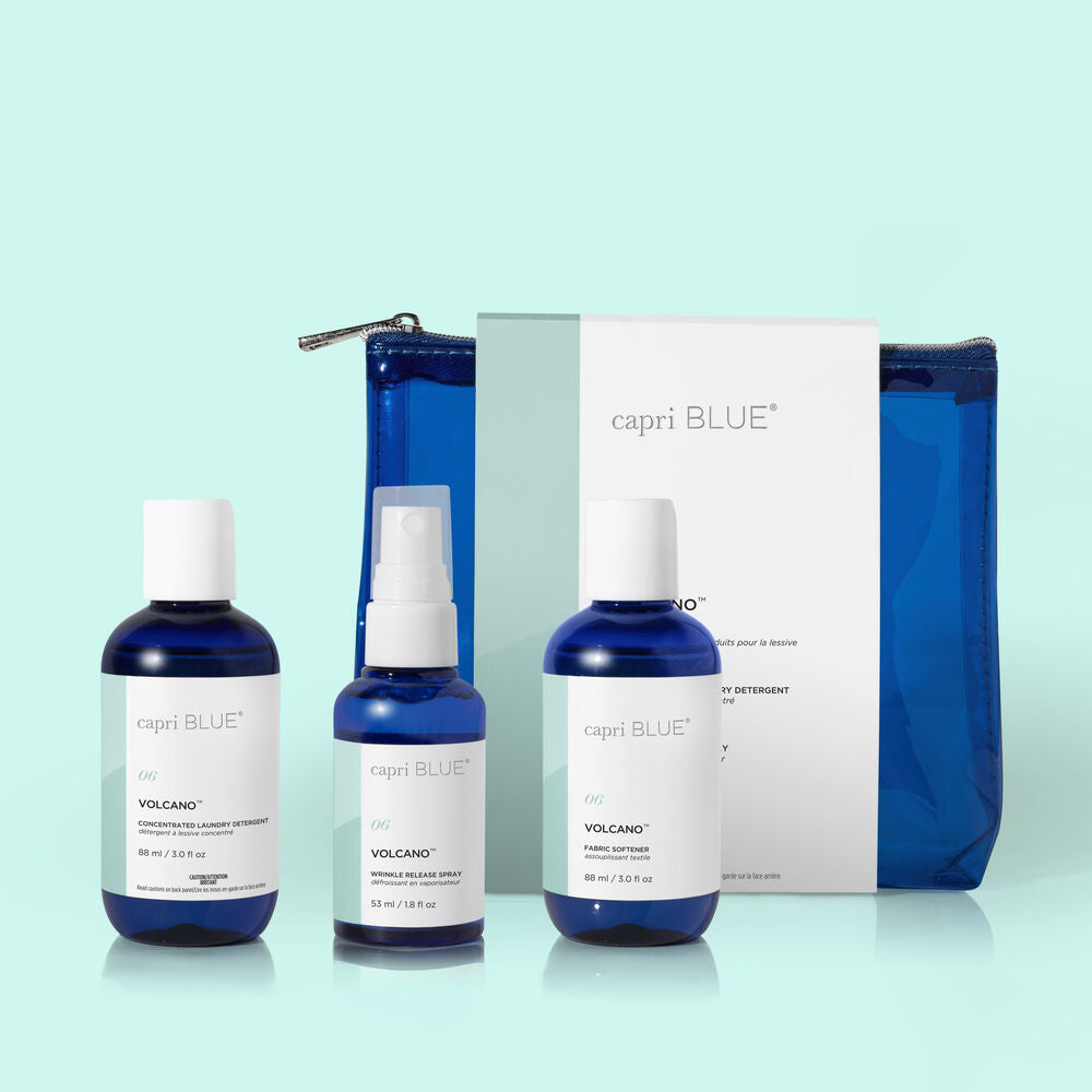 Capri Blue Laundry Gift Set- Volcano