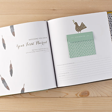 "Welcome Baby" Blue Edition Baby Book