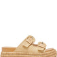 Dolce Vita "Witny" Woven Raffia Sandal-Light Natural