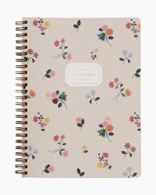 Rifle Paper Co. "Ditsy Dahlia" Spiral Notebook