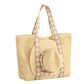 Shiraleah "Shelly" Tote & Hat Set-Tan