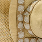 Shiraleah "Shelly" Tote & Hat Set-Tan