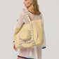 Shiraleah "Shelly" Tote & Hat Set-Tan