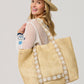 Shiraleah "Shelly" Tote & Hat Set-Tan