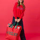 Shiraleah "Merry" Gifting Tote-Red