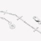 Rizen Calvary Cross Bracelet-Silver