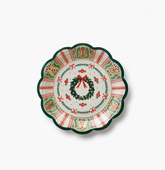 Rifle Paper Co. “Holly Jolly” Small Plates