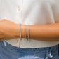 LeMel "Classic" CZ Bangle-Gold