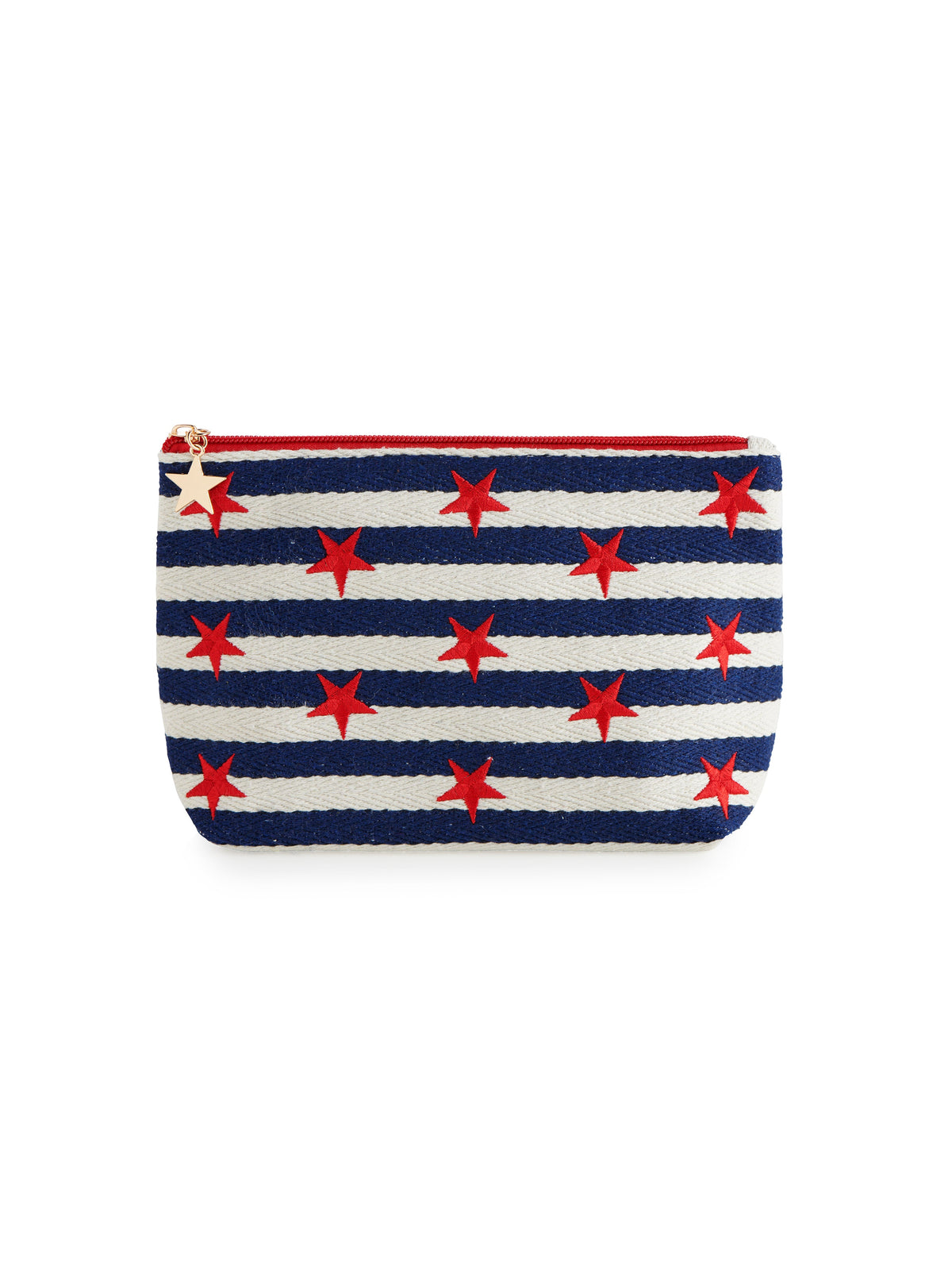Shiraleah "Morgan Stars" Zip Pouch-Navy