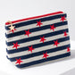 Shiraleah "Morgan Stars" Zip Pouch-Navy