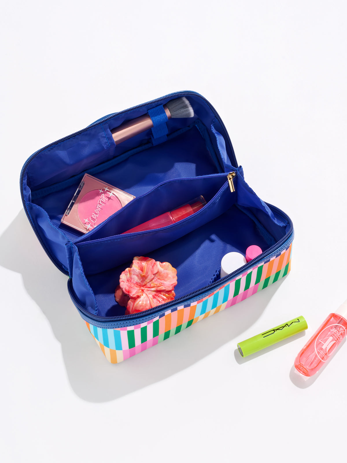 Shiraleah "Motley" Cosmetic Zip Pouch-Multi