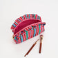 Shiraleah Plaid Large Ruffle Zip Pouch-Multi