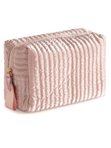 Shiraleah "Logan" Large Boxy Cosmetic Pouch-Rose