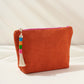Shiraleah "Cutie" Zip Pouch-Orange