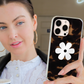 Ellie Rose Stick-On Mirror Phone Decal - Flower