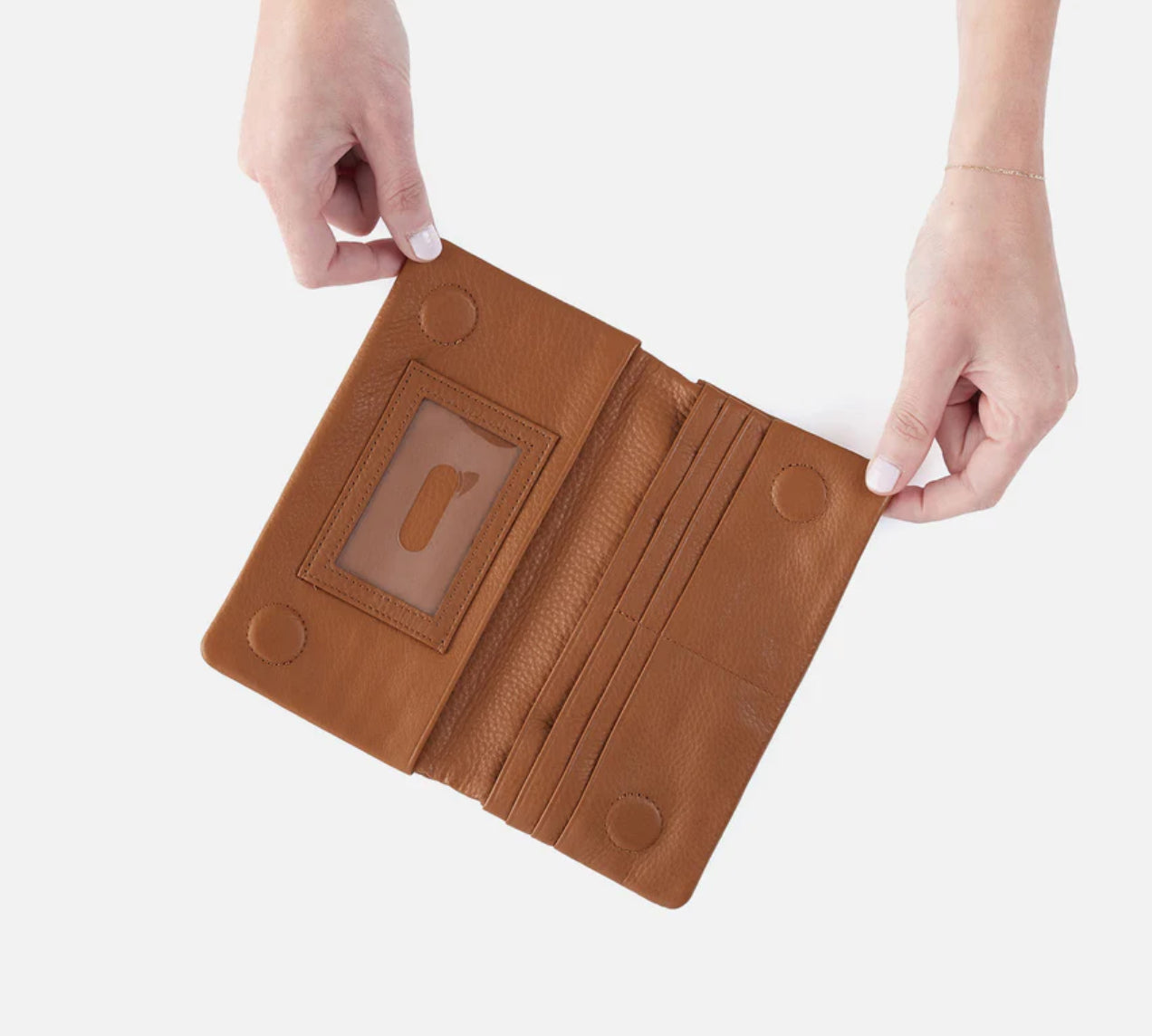 Hobo Bags “Lumen” Continental Wallet-Warm Honey