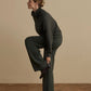 Varley “The Wide Leg” 30” Pant- Olive Marl