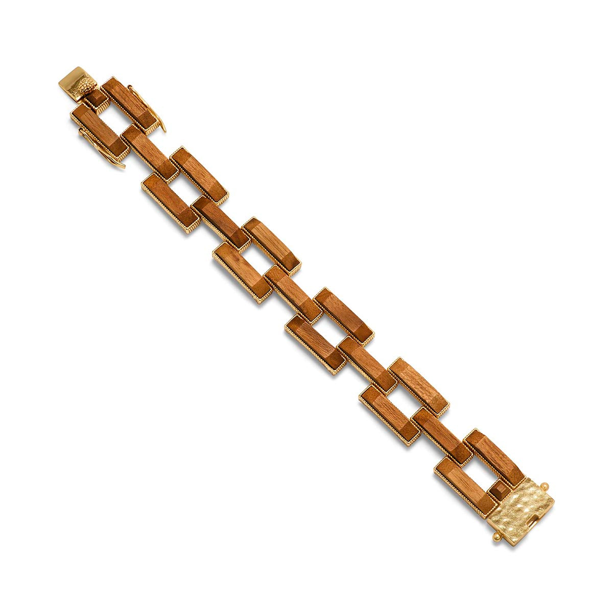 Capucine de Wulf Pathway Link Bracelet-Teak