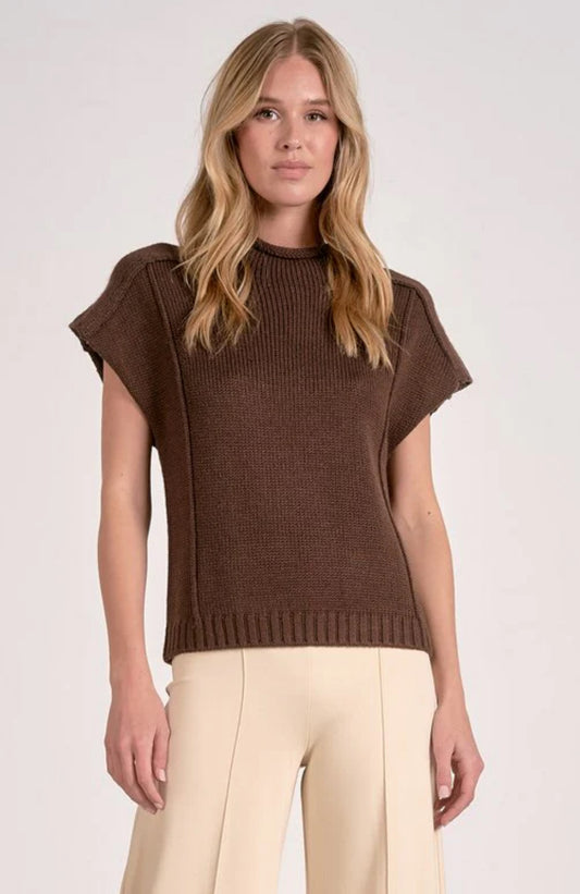Elan "Ellen" Sweater - Cocoa
