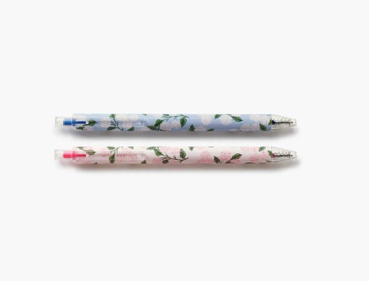 Rifle Paper Co. “Hydrangea” Gel Pen (Set of 2)