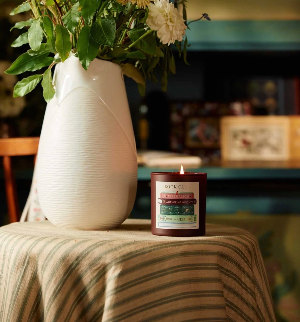 Rifle Paper Co. "Ladies Night Book Club" 9.5oz Glass Candle
