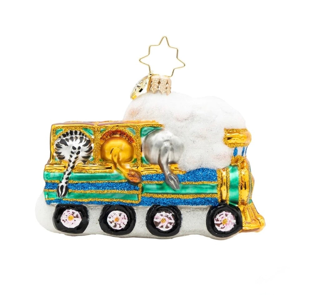 Christopher Radko Ornament-Baby’s First: Tiny Travelers