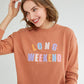 Shiraleah "Long Weekend" Sweatshirt-Rust