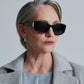 DIFF Eyewear Devil Wears Prada "Miranda" Polarized Sunglasses-Black Grey Gradient